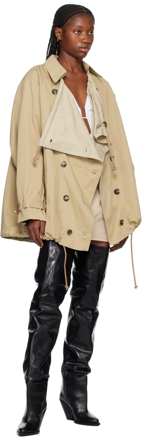 Isabel Marant Tan Drawstring Jacket