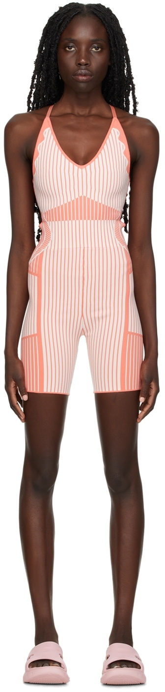 PH5 Pink & White Eco Jaylin Compression Jumpsuit