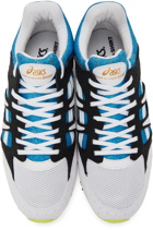 Comme des Garçons Shirt White & Blue Asics Edition Tarther SD Sneakers