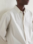 ATON - Oversized Cotton-Poplin Shirt - Neutrals