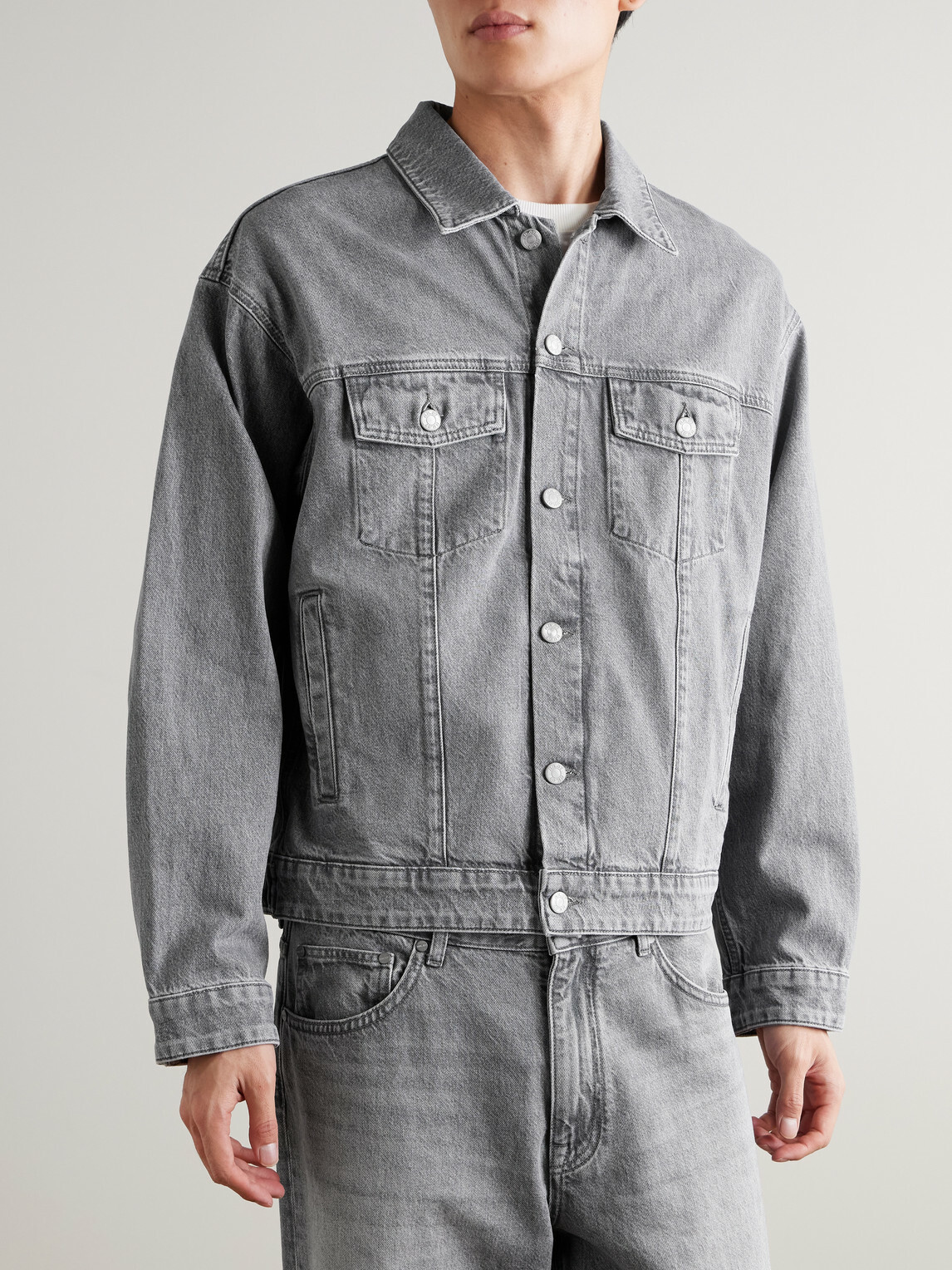 NN07 - Roy 10034 Denim Jacket - Gray