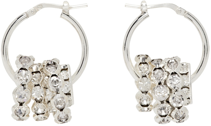 Photo: Magda Butrym Silver Stacked Hoop Earrings