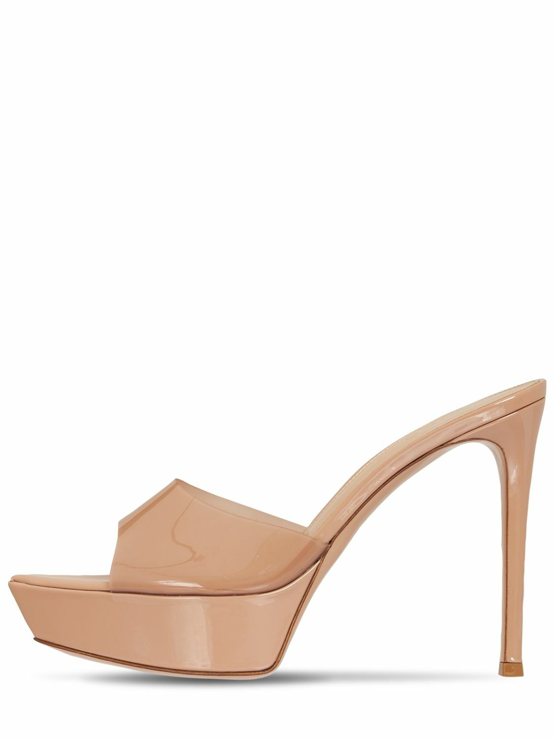 GIANVITO ROSSI 115mm Betty Plexi Platform Sandals