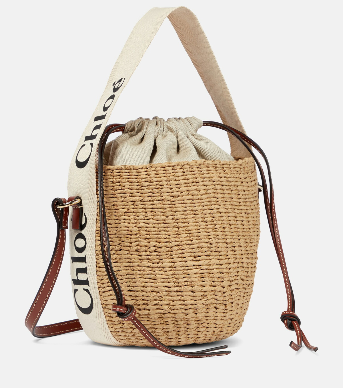Chloe - x Mifuko Woody Small basket tote