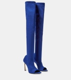 Victoria Beckham Peep Toe over-the-knee boots
