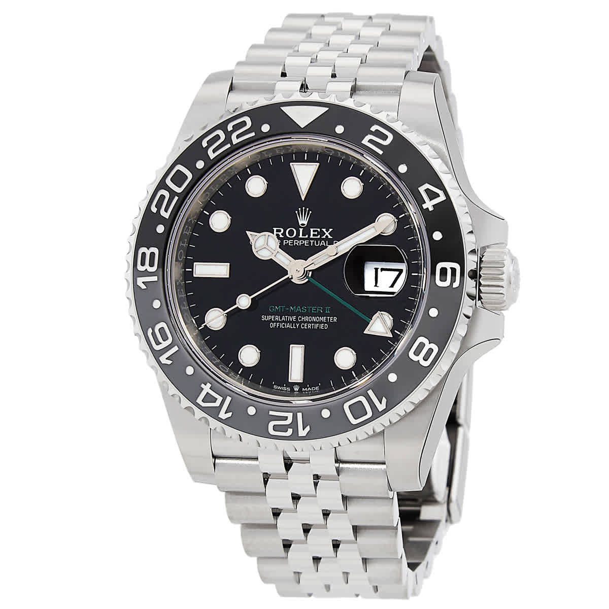 Rolex Gmt Master II Automatic Black Dial Mens Watch M126710GRNR-0003 Rolex