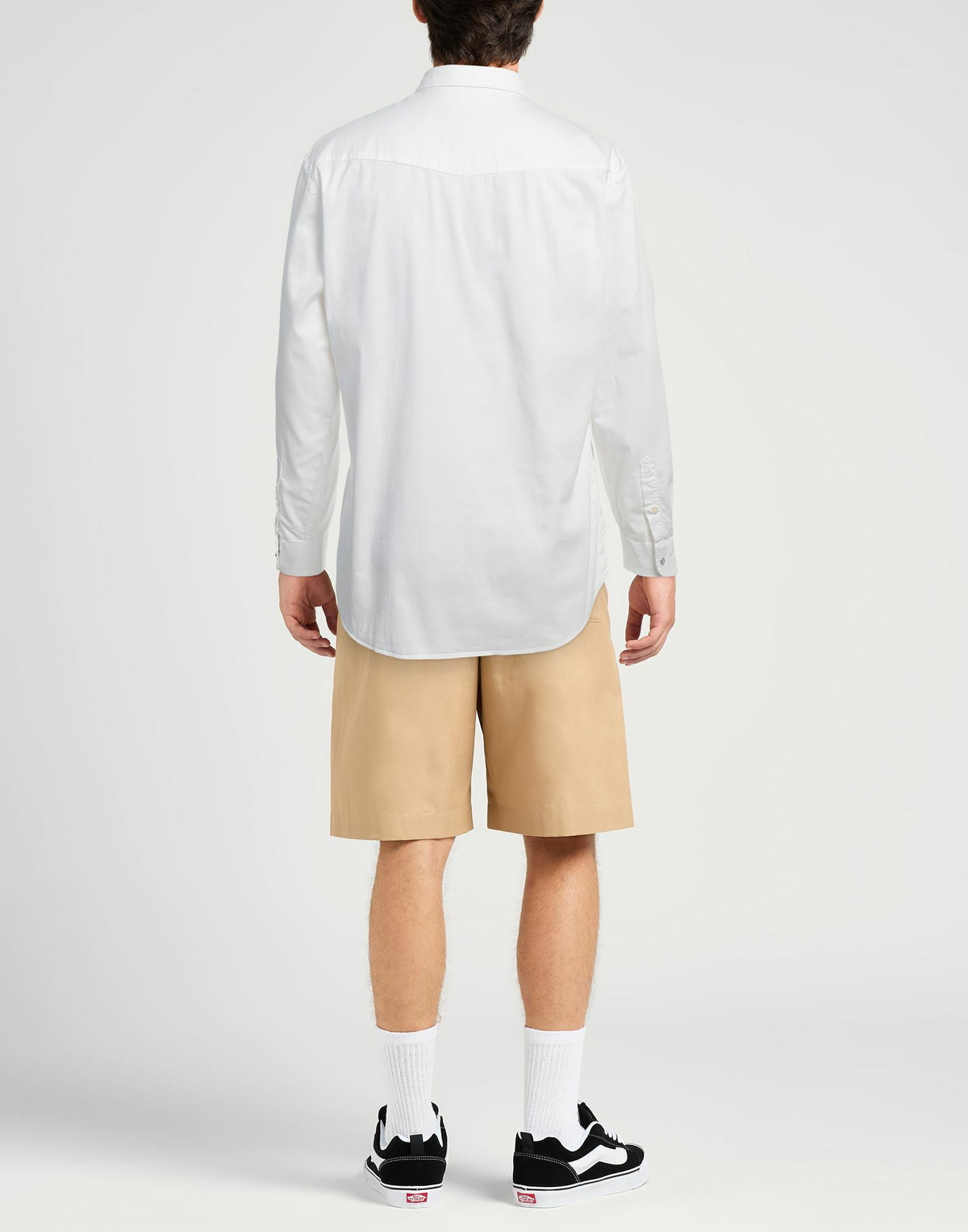 Dondup Mens Denim shirt in White