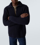 The Row Hornby cashmere zip-up cardigan