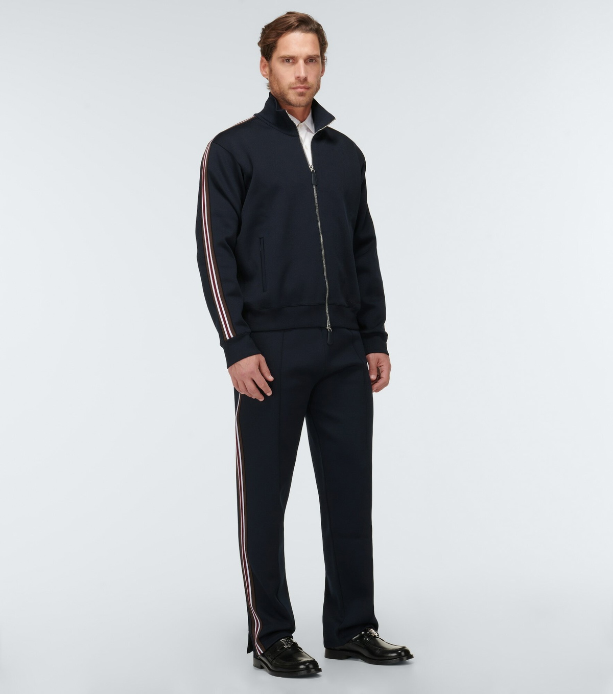 Burberry - Stripe zip-up jacket Burberry