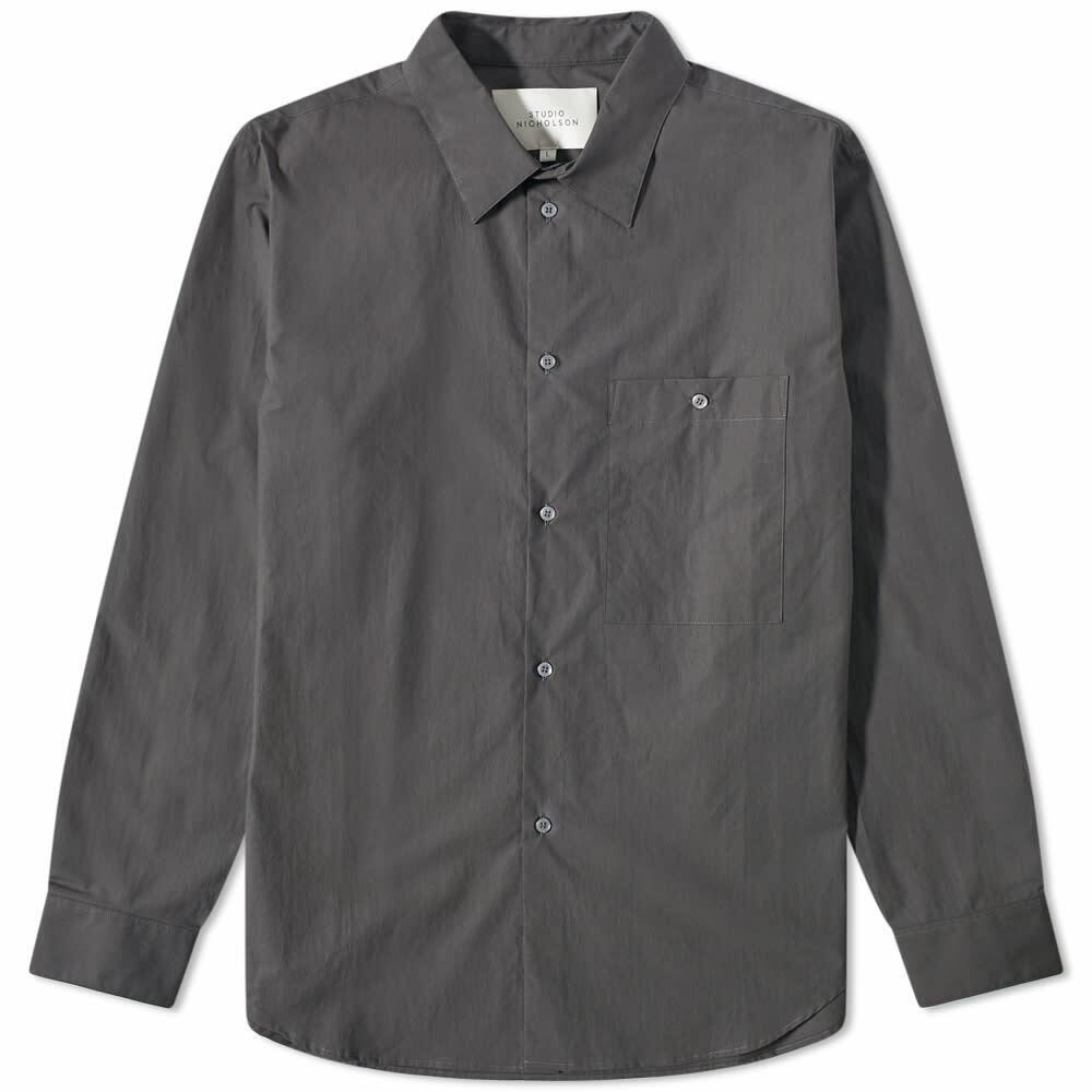 Tシャツ・カットソー STUDIO NICHOLSON BUTTON DOWN SHIRT 21257786_51267267_600.jpg
