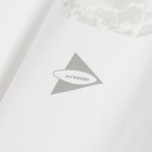 END. x and wander Print Pocket T-Shirt in White