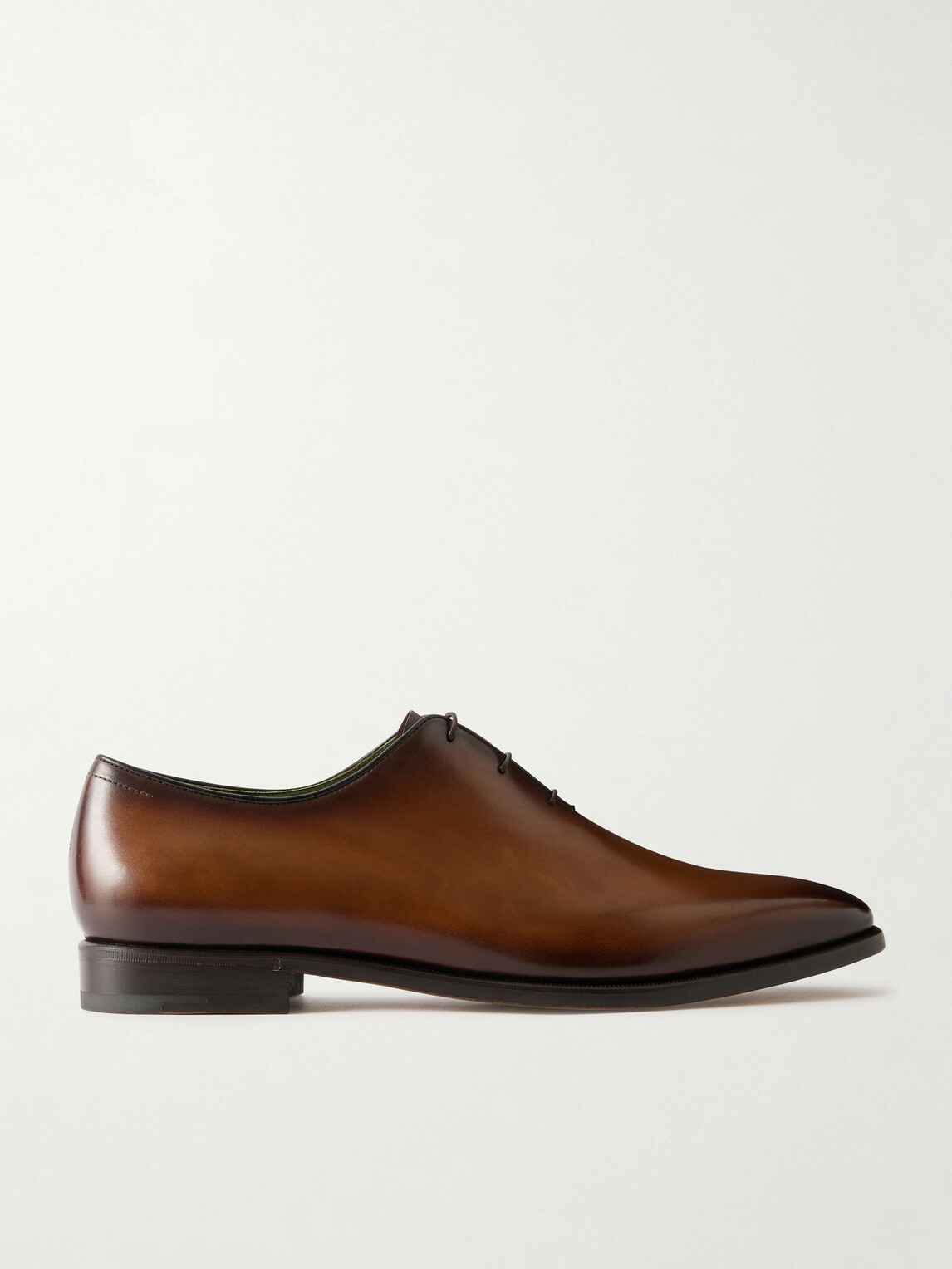 Berluti - Alessandro Demesure Leather Oxford Shoes - Brown