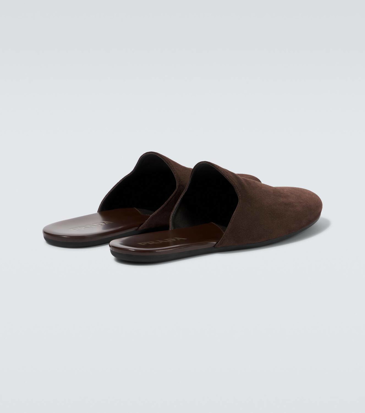 Prada Suede mules