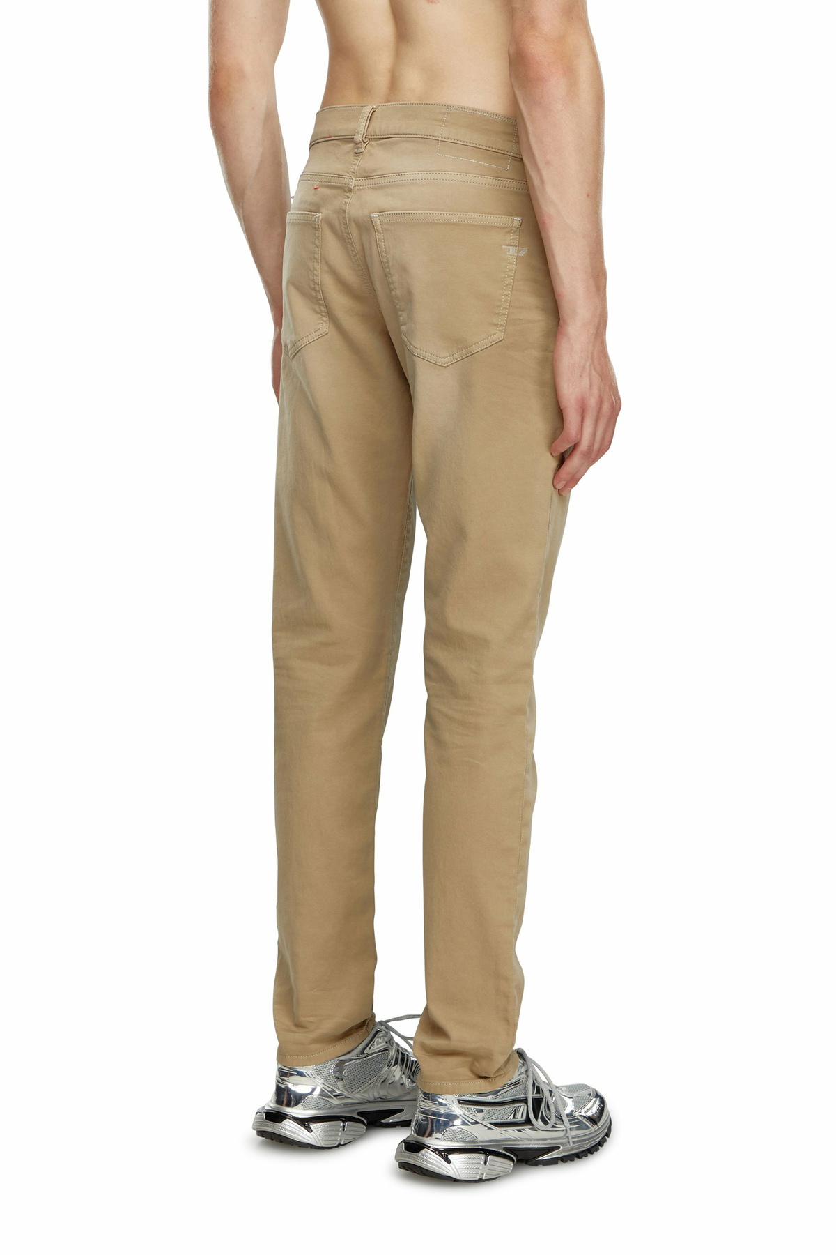 Diesel Slim 2060 D-Strukt Joggjeans - Jeans Mens in Beige Diesel