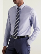 Canali - Impeccable Slim-Fit Puppytooth Cotton Shirt - Blue