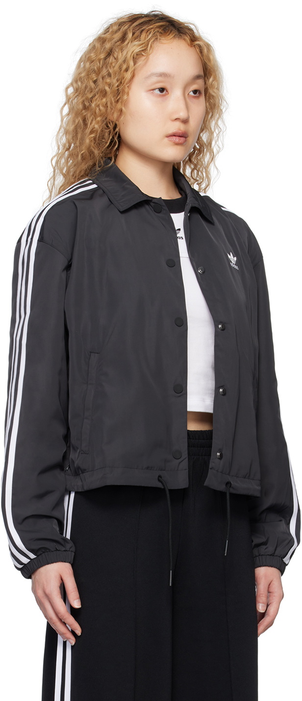 adidas Originals Black Adicolor Classics 3-Stripes Jacket