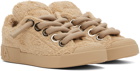 Dolce & Gabbana Tan Portofino Sneakers