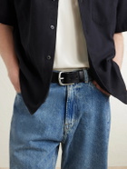 Corridor - 3cm Leather Belt - Black