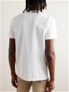 Gallery Dept. - Art Dept Logo-Print Cotton-Jersey T-Shirt - White