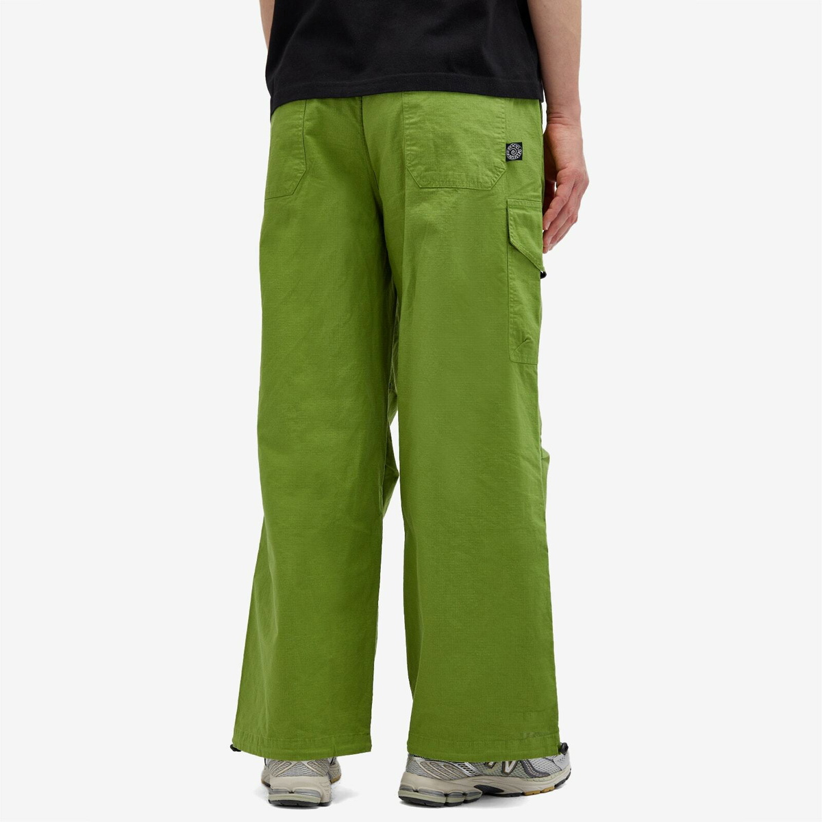 Good Morning Tapes Men's Recycled Ripstop Cargo Pants in Leaf
