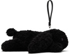 I'm Sorry by Petra Collins SSENSE Exclusive Black JennyFax Edition Faux-Fur Bag