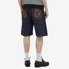 Billionaire Boys Club Men's Astro Selvedge Denim Shorts in Indigo