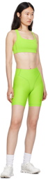 District Vision Green Pocketed Shorts