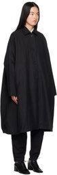 CASEY CASEY Black Atomless Coat