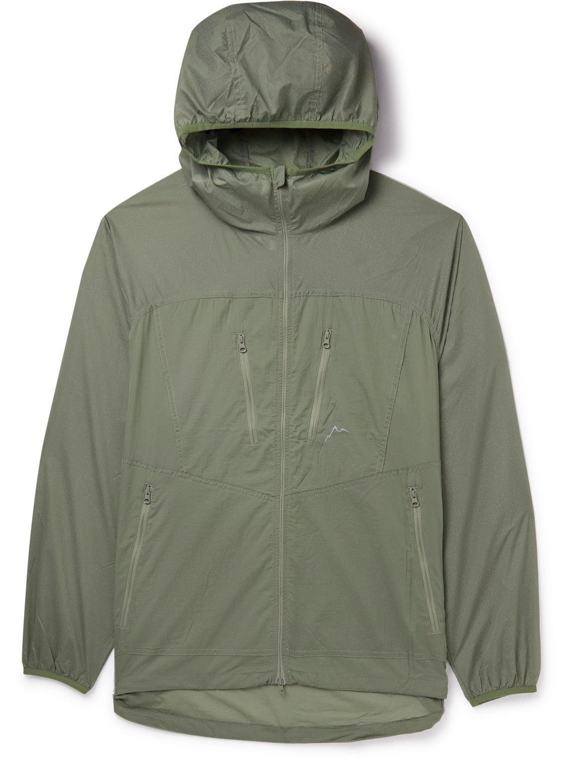 CAYL - Reflect Coated-Nylon Hooded Jacket - Green