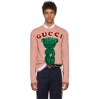 Gucci Pink Wool Knit Sweater