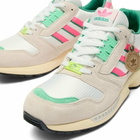 Adidas Men's Zx 8000 Mig Sneaker in Off White/Lucid Pink/Semi Court Green