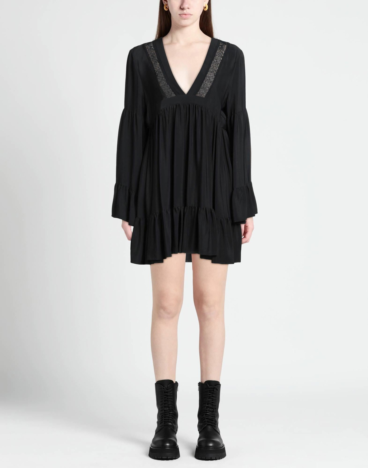 Jucca Womens Mini dress in Black