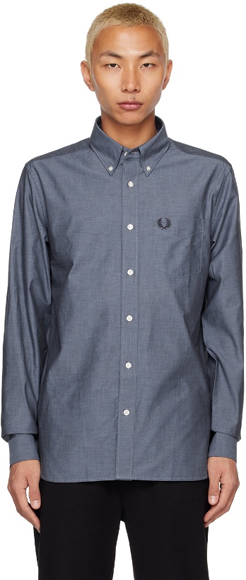 Photo: Fred Perry Navy M4695 Shirt