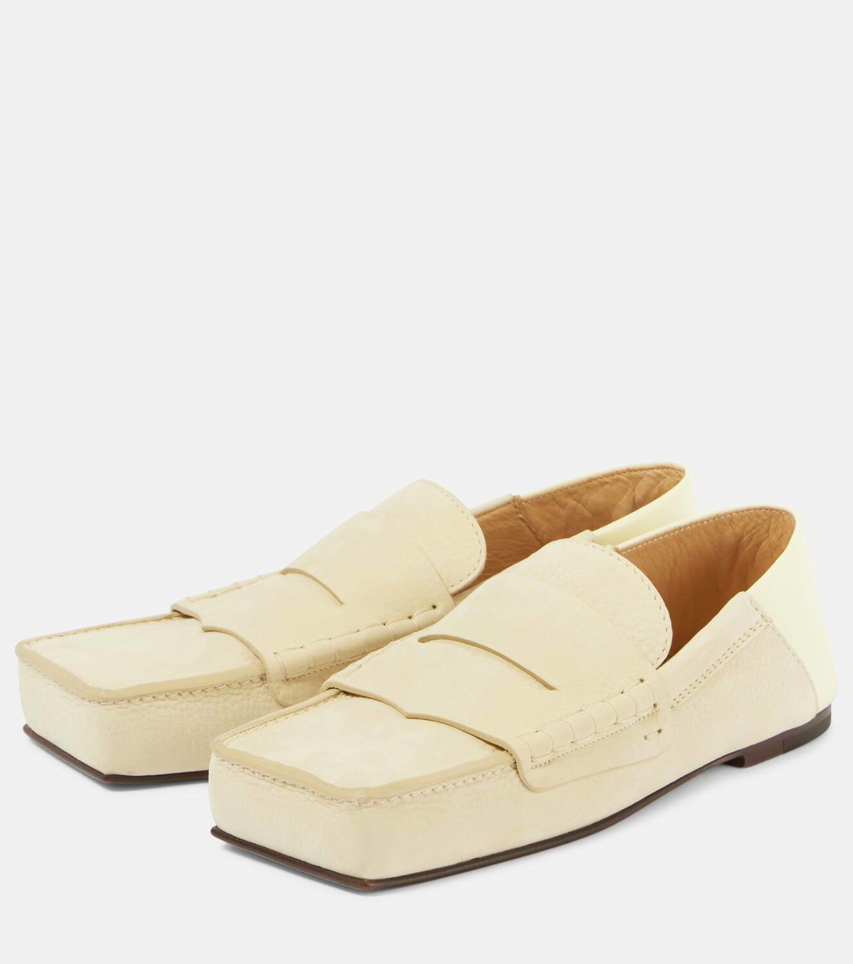 サンダル JACQUEMUS Les Mocassins Loafers Off-White JACQUEMUS Les Mocassins Loafers Off-White – MAISONDEFASHION.COM