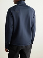 Aztech Mountain - Ajax Slim-Fit Stretch-Jersey Zip-Up Ski Mid-Layer - Blue