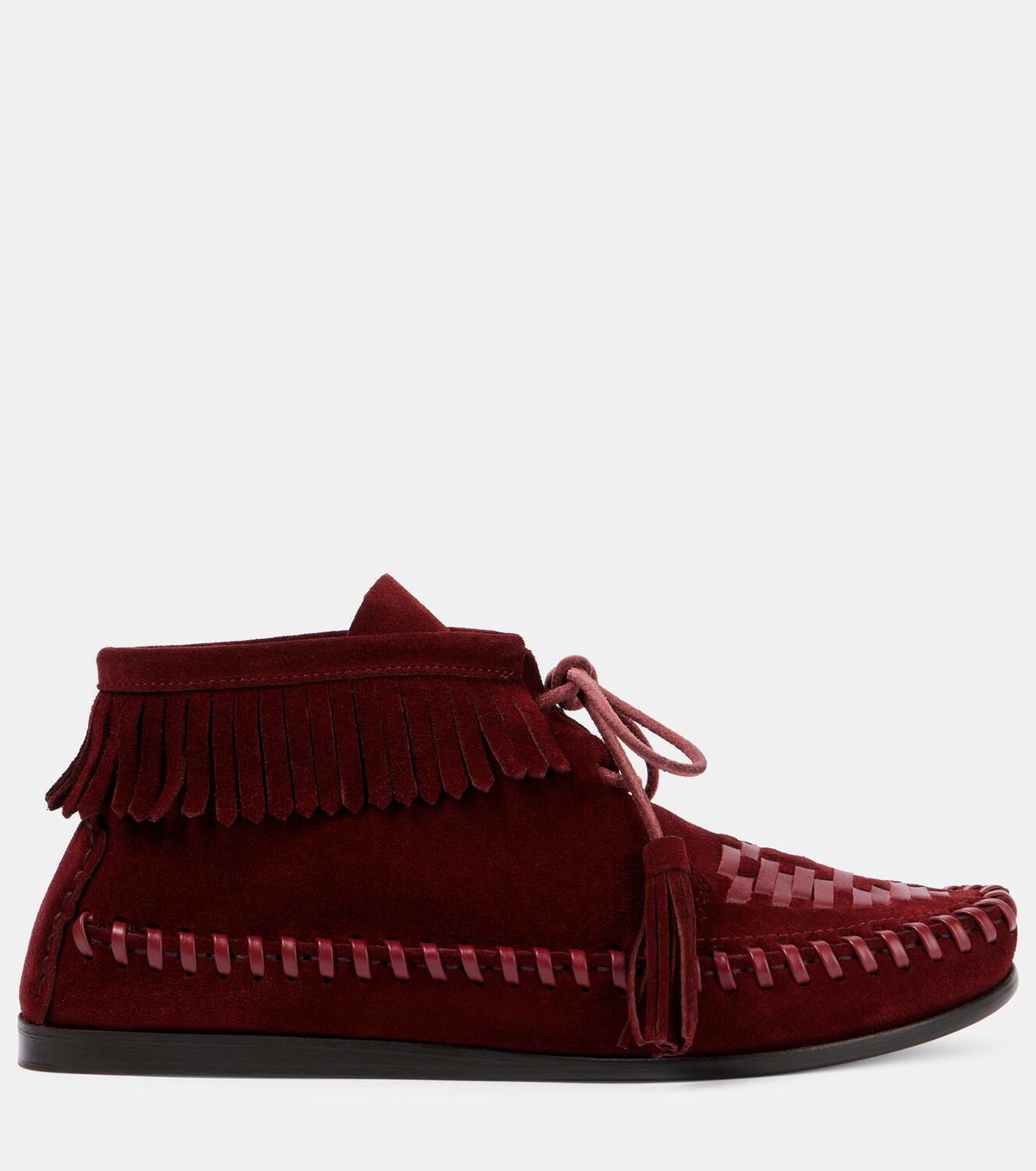 Isabel Marant Felsa fringed suede loafers Isabel Marant