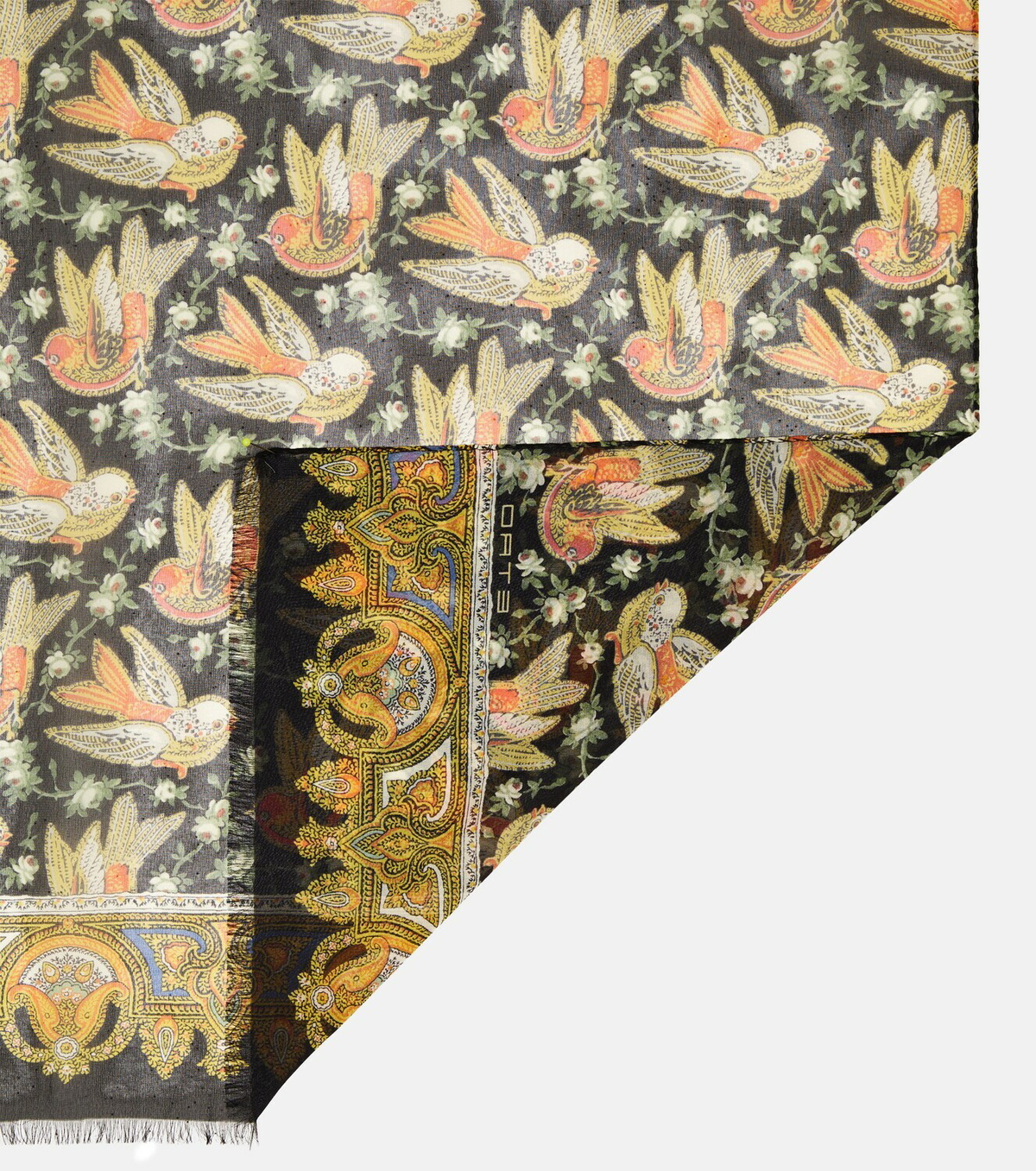 Etro - Printed silk scarf Etro