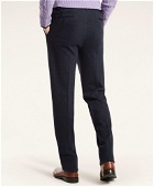 Brooks Brothers Men's Knit Herringbone Suit Trousers | Navy