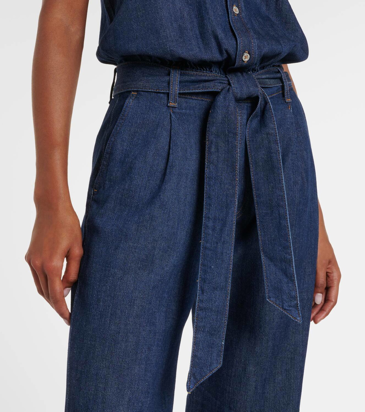 7 For All Mankind Denim jumpsuit