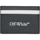 Off-White Black 'OOO Sneaker' Card Holder