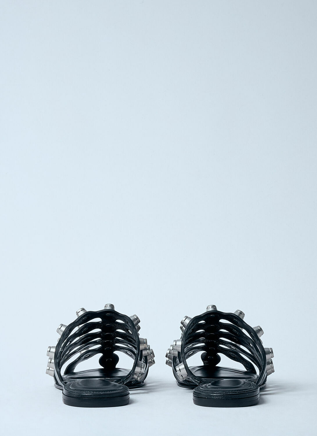 Alexander Wang Rexa Cage Leather Slides