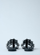 Alexander Wang Rexa Cage Leather Slides