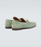 Gucci Gucci Jordaan suede loafers