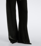 Gucci Embellished wide-leg pants