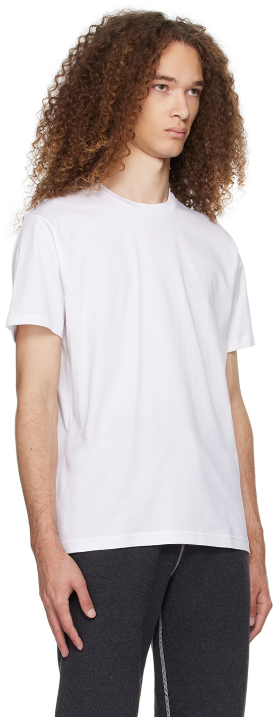 Sunspel White Riviera T-Shirt Sunspel