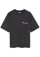 Picante Tailor Logo-print Cotton T-shirt Black