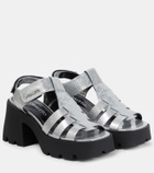 Nodaleto Bulla Emma glitter platform sandals