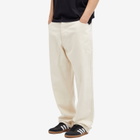 Pop Trading Company Men's Dr's Pant in Off White Denim