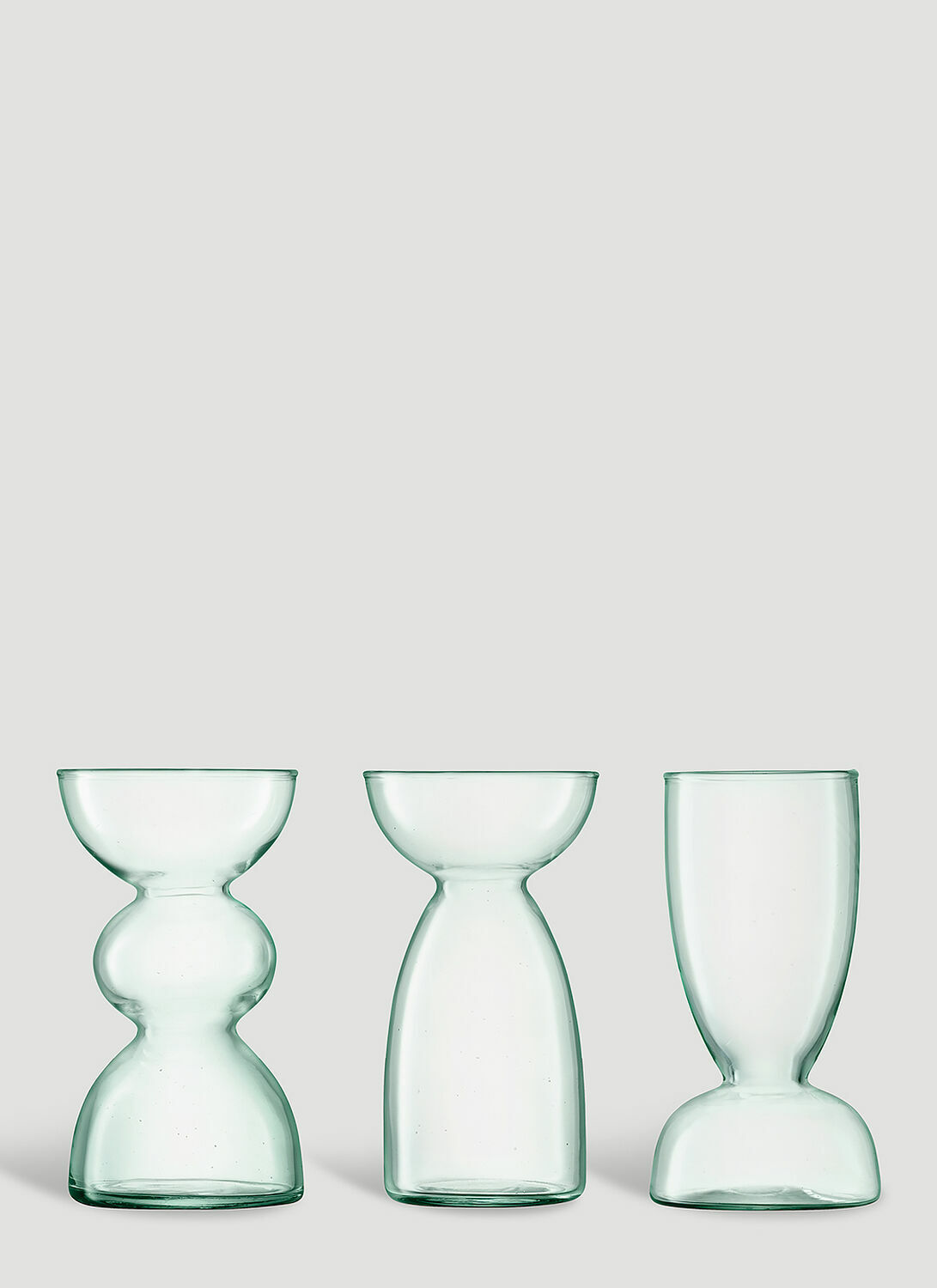 LSA International Set of Three Canopy Trio Vase