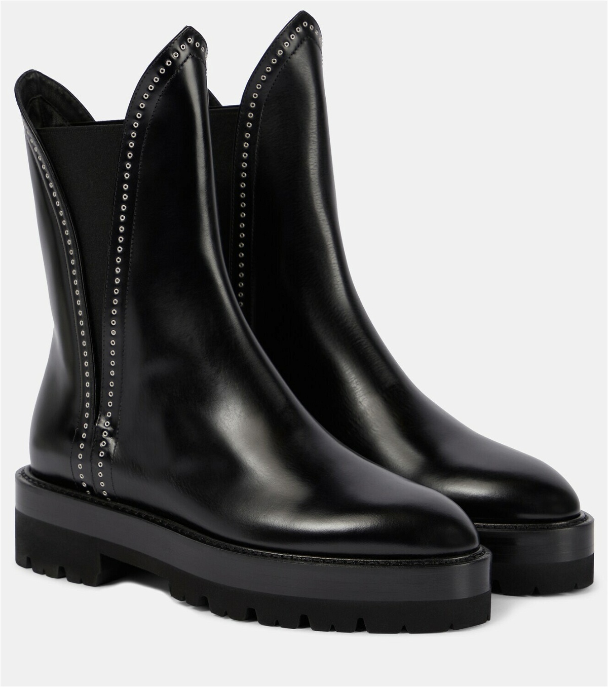 Alaïa Studded leather Chelsea boots ALAÏA